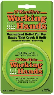 Working Hands Cream, 3.4 Oz. 1