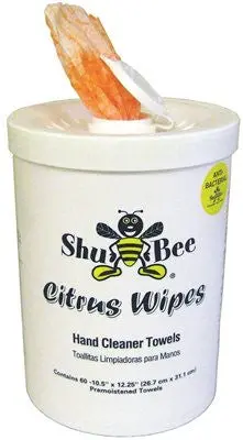 Shubee Citrus Wipes 1
