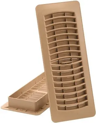 Imperial&Trade; Plastic Floor - Ceiling Register, 3X10 In., Taupe 1