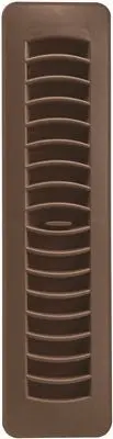Imperial&Trade; Plastic Floor - Ceiling Register, 2-1-4X12 In., Brown 1