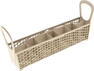 Silverware Basket, White, Fits Whirlpool&Reg; , Amana&Reg; , Kenmore&Reg; , Magic Chef&Reg; , Roper&Reg; 1