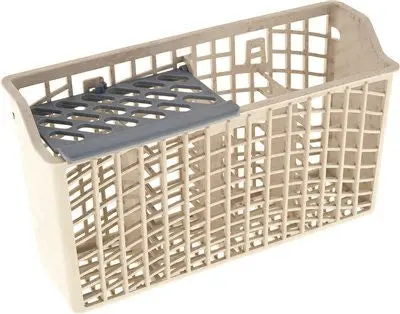 Silverware Basket, White, Fits Whirlpool&Reg; , Amana&Reg; , Magic Chef&Reg; , Maytag&Reg; 1