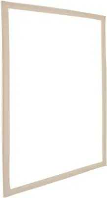 Refrigerator Door Gasket, White 1