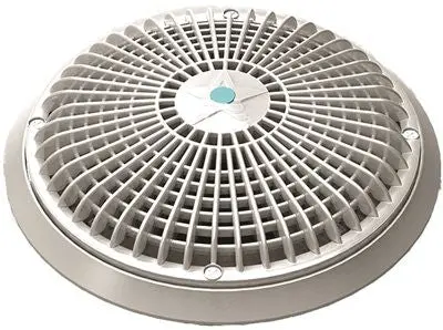 10 In. To 8 In. Pool Drain Cover Round Star 1