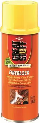 Great Stuff&Trade; Fireblock Expanding Spray Foam Sealant Adhesive, 12 Oz. 1