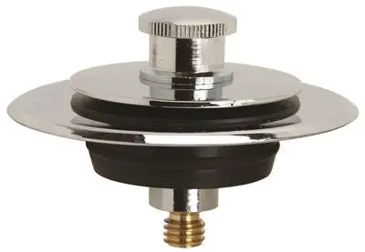 Push Pull&Reg; Retrofit Bathtub Stopper, Chrome-Plated 1