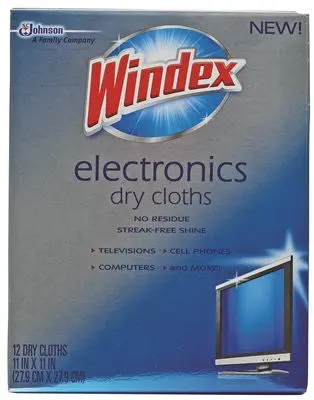 Windex Electronics Dry Clothes 12" X 12" 1