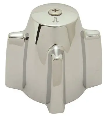 Diverter Handle For Central Brass, Chrome, 2-3-8 In. 1
