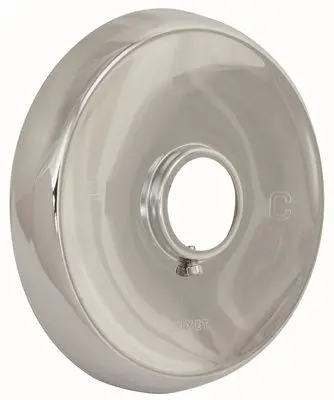 Mixet Escutcheon Plate, 5-1-2", Chrome 1