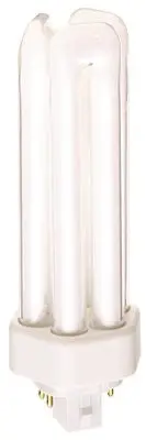 Satco Tri-Tube Compact Fluorescent Lamp Tri-Tube, 32 Watt, 3000K, 82 Cri, Gx24q-3, 120 Volt 1