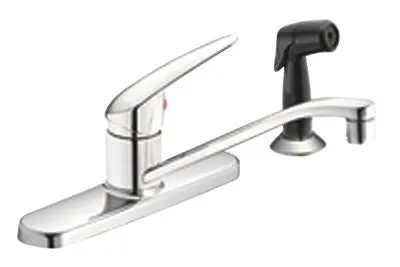 Cleveland Faucet Group Kitchen Faucet Single Lever Lead Free Chrome 1