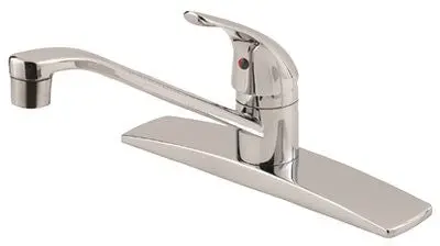 Price Pfister Single Lever Kitchen Faucet With 4 Hole Mount, Less Spray, Chrome, Lead Free 1