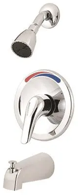Tub Shower Trim Kit Single Lever Chrome 1