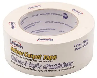 Double Coated Vinyl Carpet Tape 9970 Nat 1.88" X 36 Yd. 1