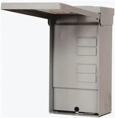 Murray Lw004nru Load Center, 4 Spaces, 8 Circuits, 125 Amp, Main Lug 1