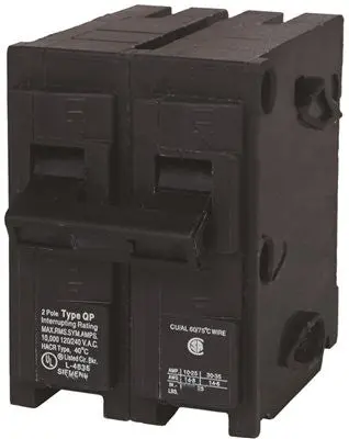 Murray Mp225 Circuit Breaker, 25 Amp, 2 Pole, 240 Volt 1