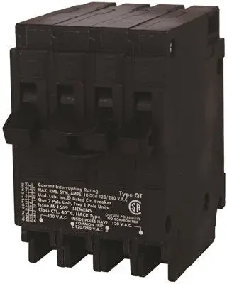 Murray Mp22015 Circuit Breaker, One 20 Amp Double Pole, Two 15 Amp Single Poles 1