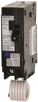 Murray Mp120af Afci, 20 Amp, 1 Pole, 120 Volt 1