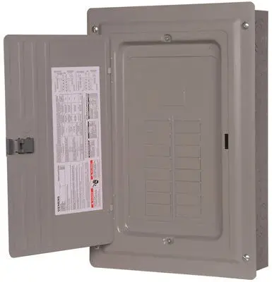 Murray Lc002gsu Load Center, 2 Spaces, 4 Circuits, 60 Amp Main Lug, Indoor, Surface Mount 1