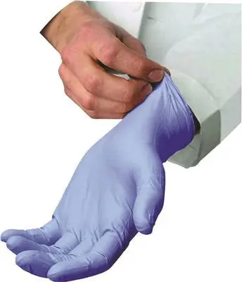 Appeal&Reg; Disposable Powder-Free Exam-Grade Nitrile Gloves, Large, 3Mil, 100 Per Box 1