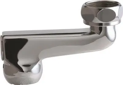Chicago Faucets Ecast&Reg; 2-1-2 In.Inlet Supply Arm With Intergral Stop, Lead Free 1