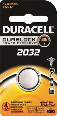 Duracell Coppertop Dl2032 Lithium Medical Battery 1