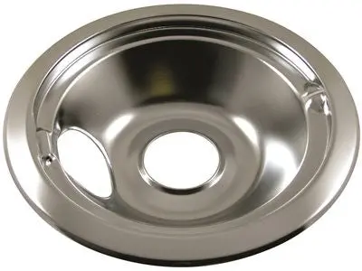 Electric Range Drip Pan Fits Hotpoint&Reg; #Wb31m15, #Wb32x5076, #Wb31x5011, And #Wb31t10011, Chrome, 8 In. 1
