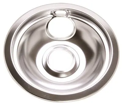 Electric Range Drip Pan Fits Ge&Reg; Hotpoint&Reg; #Wb31m1, Chrome, 6" 1