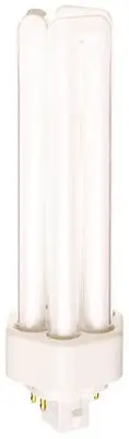 Satco Tri-Tube Compact Fluorescent Lamp Tri-Tube, 42 Watt, 3500K, 82 Cri, Gx24q-4, 120 Volt 1