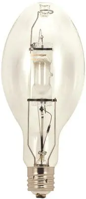 Satco Metal Halide Lamp Ed28, 400 Watt, Mogul Base, Clear, Universal Burn Position 1