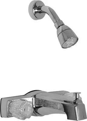 Proplus&Trade; Bathtub And Shower Faucet With Diverter And Non-Metallic Waterways 1