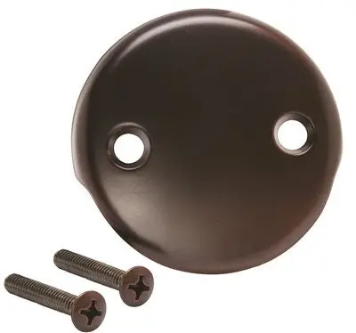 Proplus Bath Drain Face Plate Two Hole 1