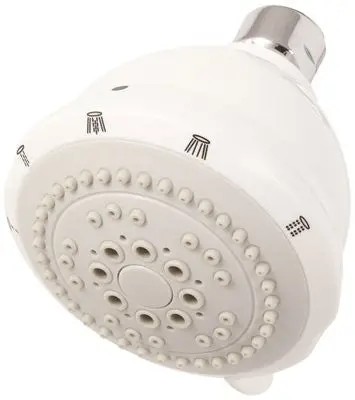 Premier Shower Head 5 Function White, 2.5 Gpm 1