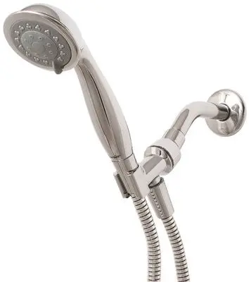 Handheld Water Saving Shower Head 3 Function Chrome 1.75 Gpm 1