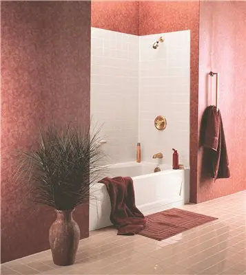 Everstrong&Trade; 3-Piece Bathtub Wall Kit, 60", High Gloss White 1