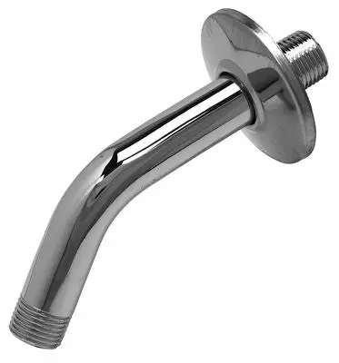 Proplus Shower Arm With Flange 6 In. Chrome Plated Brass 1