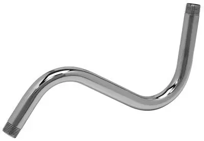 Proplus" Sin Shaped Shower Arm 1-2"  Mip X 8-1-2"  High X 10" 1