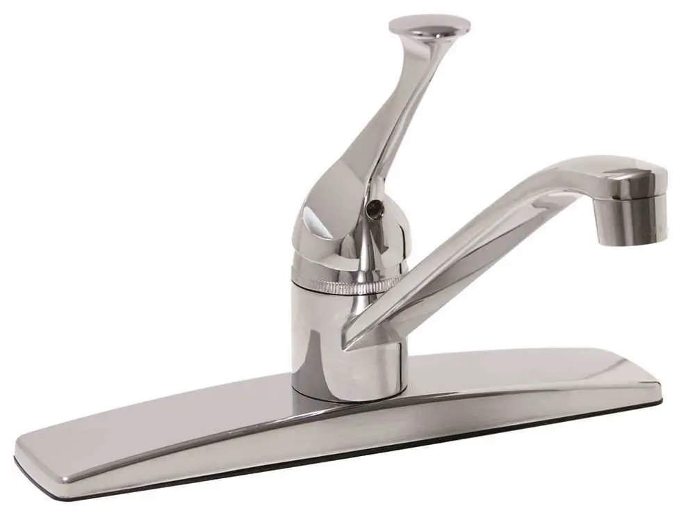 Lead-Free Premier&Reg; Concord Single-Lever Kitchen Faucet With Less Spray, Chrome 1