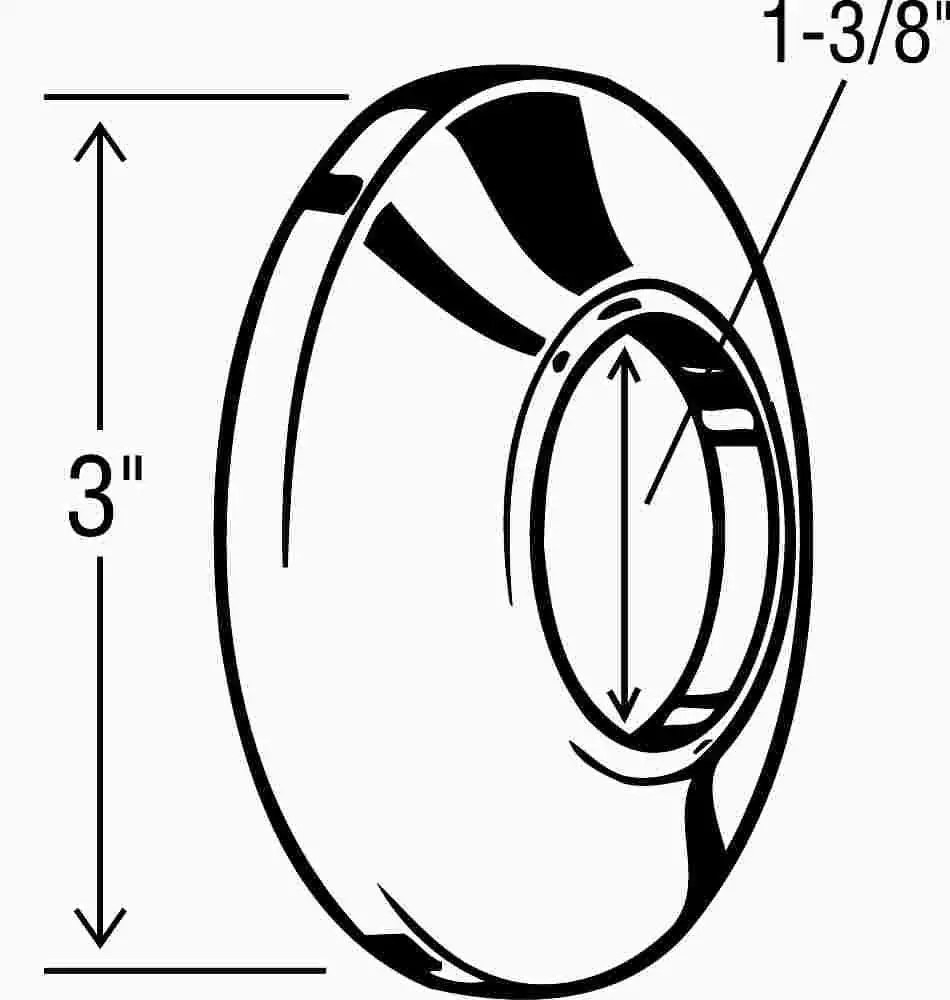 Shower Escutcheon For American Standard 1