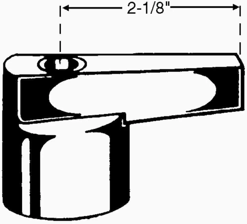 Tub And Shower Handle For Sayco, Cold 1