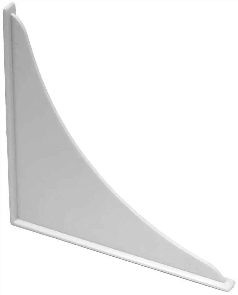 Proplus&Reg; Polystyrene Bathtub Guard, 7 In. X 7 In., White 1