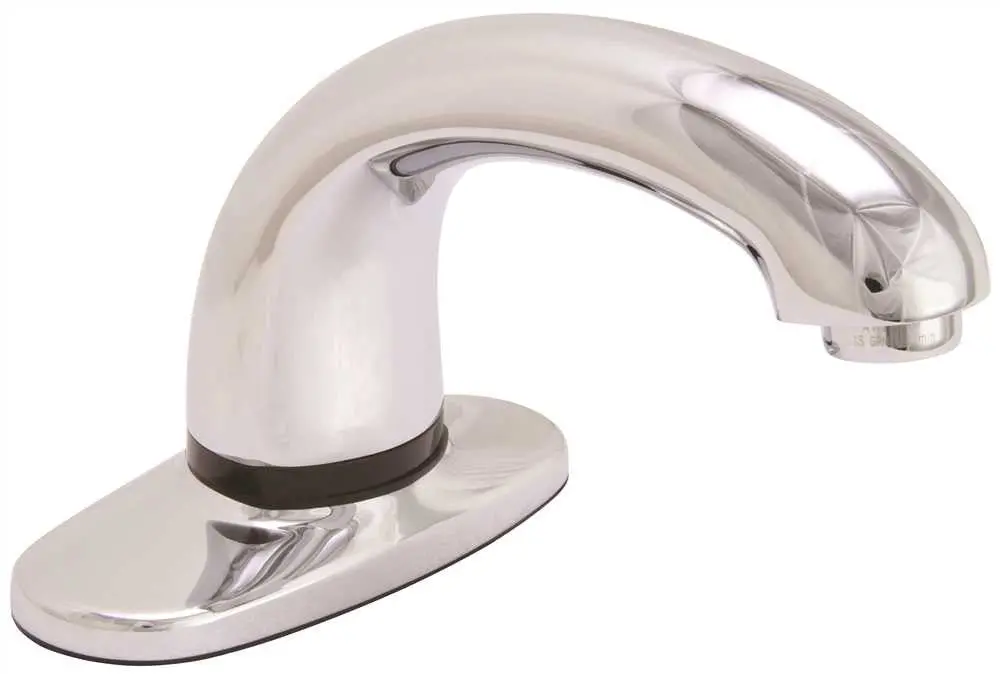 Low-Lead Premier&Reg; Commercial Auto Faucet&Reg; With 4-Inch Center Set, Milano Style, Polished Chrome 1