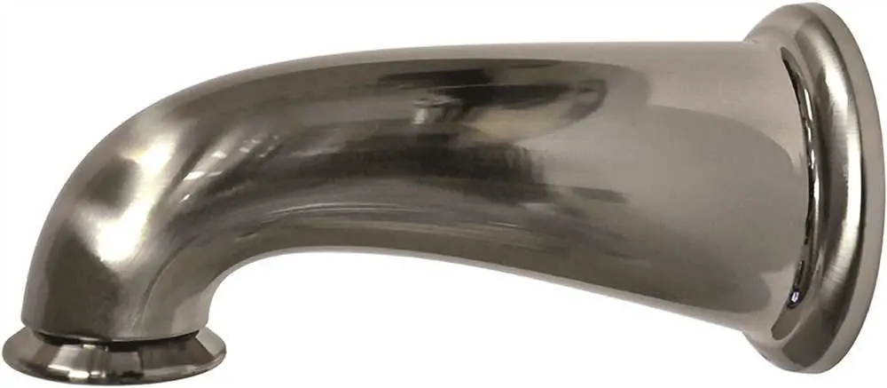 Danco&Reg; Universal Bathtub Spout With Hidden Diverter, 1-2-Inch Ips, Brushed Nickel 1