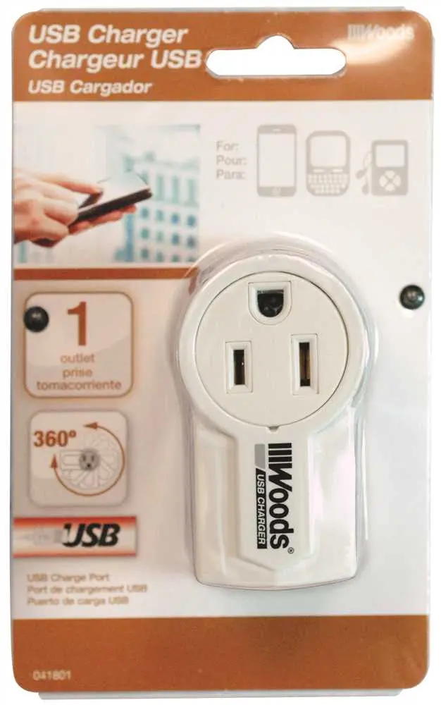 Coleman Usb Charger, Rotatable 1
