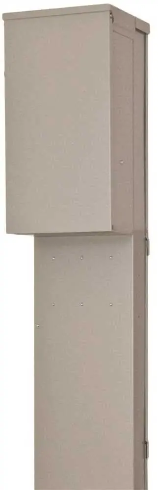 Siemens Power Outlet Panel With Receptacles, Unmetered, Pedestal Mount, 125 Amp Main Lug, 14-50R, Tt30r, 5-20R2gfi 1
