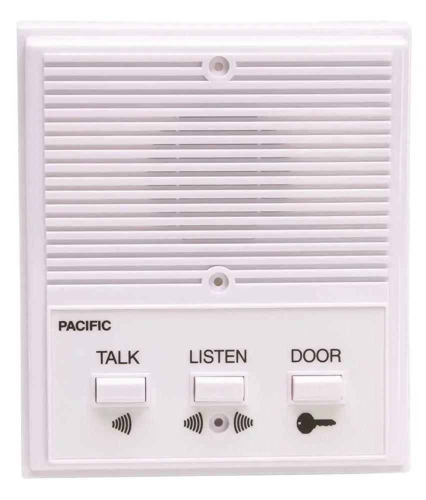 Pacific Electronics Single Entrance Intercom System, 6 Wire 1