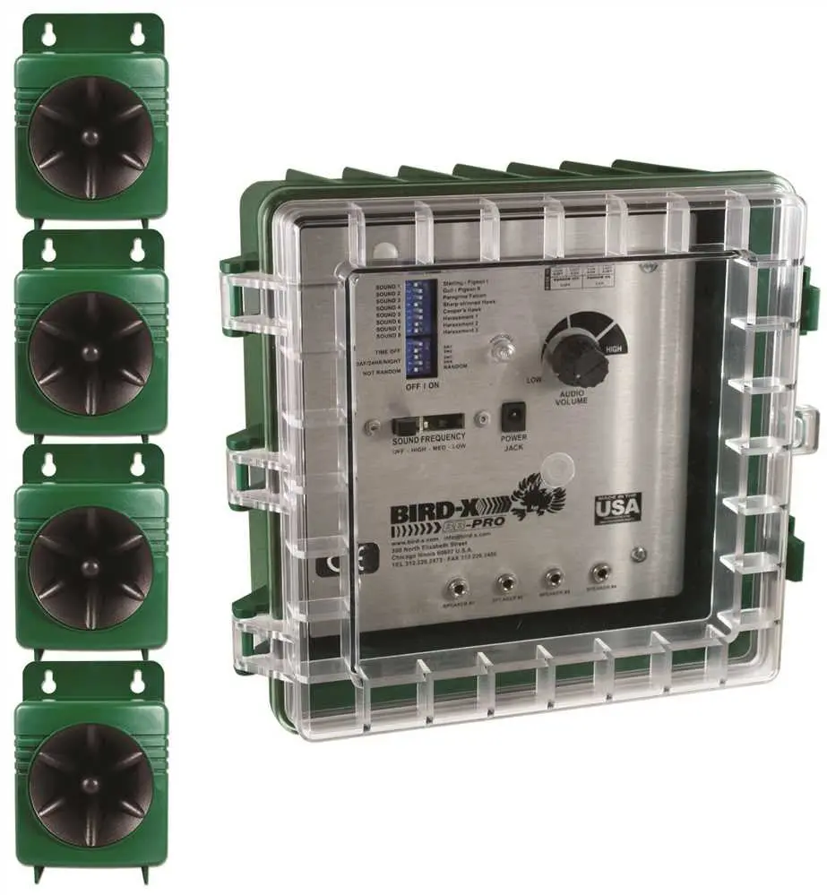 Bird X Combination Sonic-Ultrasound Electronic Repeller 1