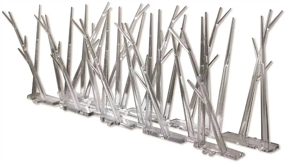 Bird X Bird Spikes, Polycarbonate, Regular Width, 25 Ft. 1