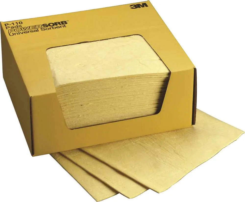 3M&Trade; Chemical Sorbent Pad  P-110, Environmental Safety Product 1