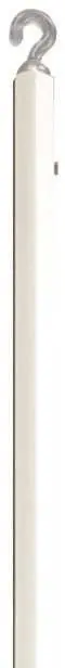 Wand For Premium Metal, 35.5 In., White 1